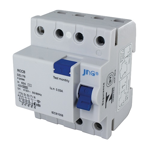 JNG INTERRUPTOR DE FUGA 4P 100A 30MA